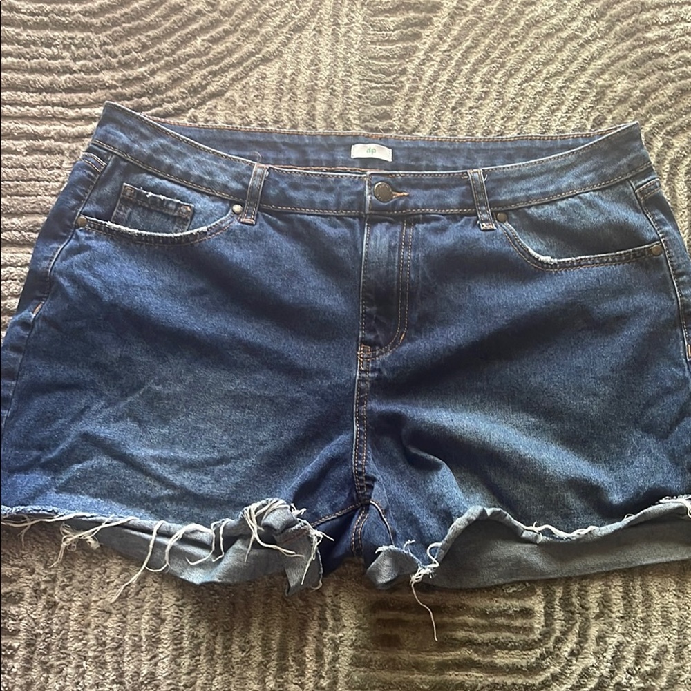 Denim‎ Blue Women's Shorts